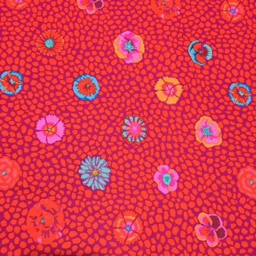 GP59.Red Guinea Flower, Kaffe Fassett Classics