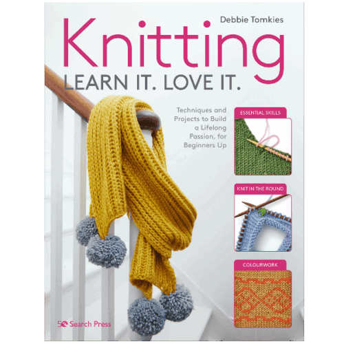 Knitting Learn Debbie Tomkies