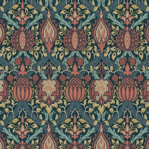 William Morris Granada PWWM053.Indigo