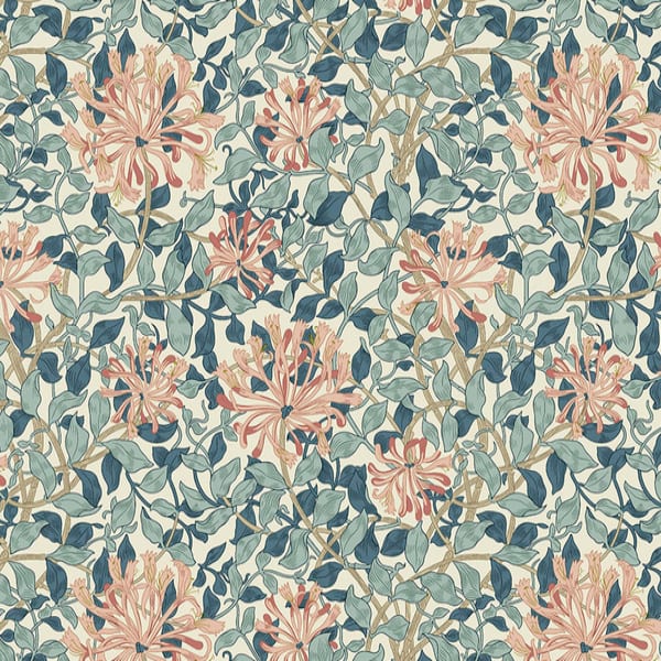 William Morris Granada PWWM057.Aqua