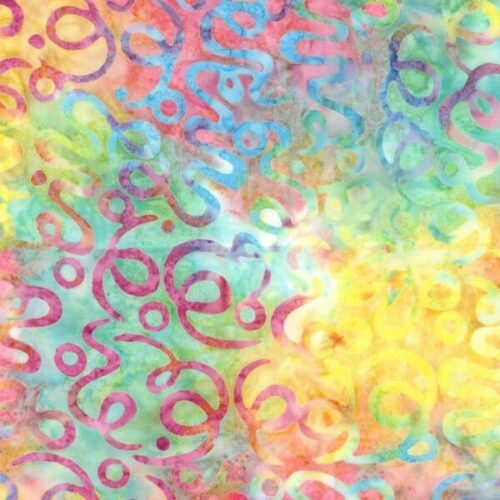 Timeless Treasures Squiggles Taffy