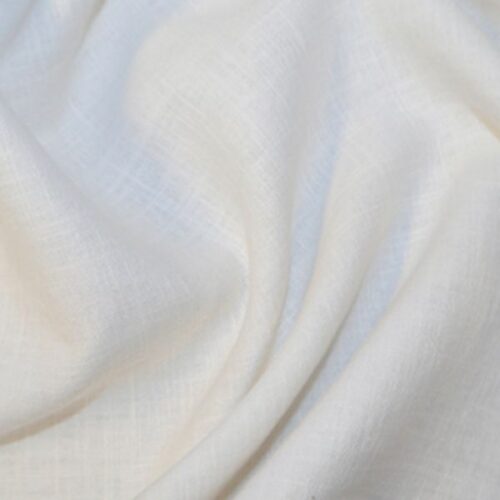 Enzyme Washed Linen White