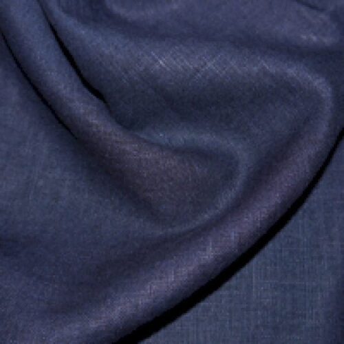 Enzyme Washed 100% Linen Navy