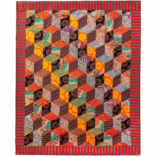 Marquetry Blocks, Quilts in an English Village