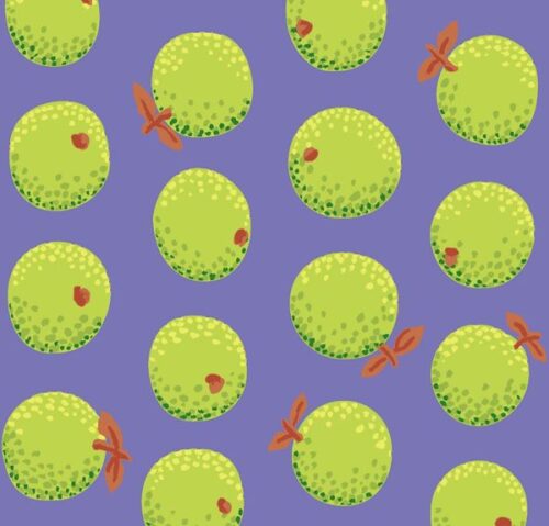 PWGP177.Lavender Oranges Kaffe