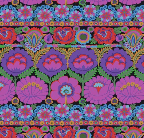 Embroidered Flower PWGP185.Purple Kaffe