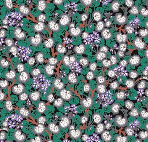 PJ110 Climbing Geraniums Philip Jacobs Kaffe Fassett Collective