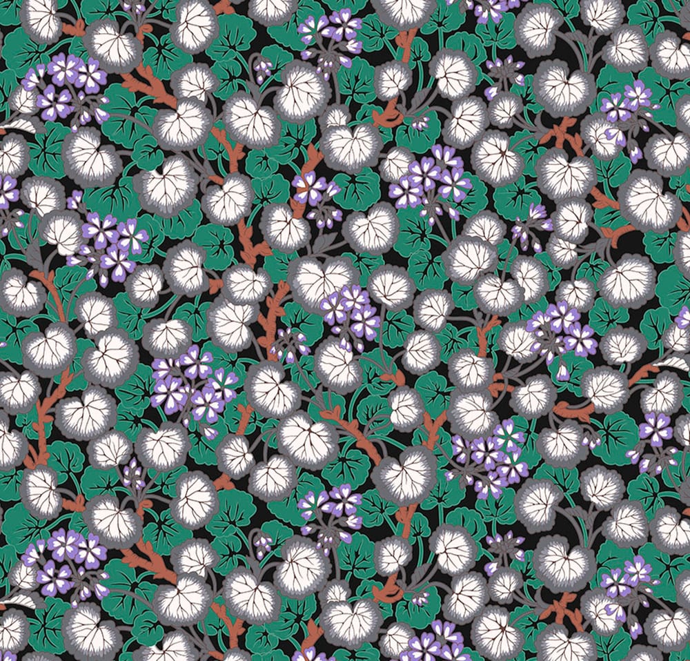 PJ110 Climbing Geraniums Philip Jacobs Kaffe Fassett Collective