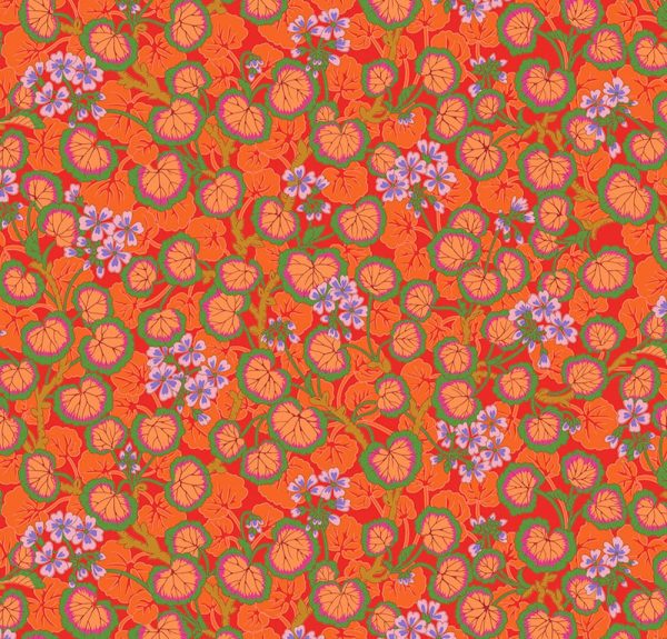 Climbing Geraniums PWPJ110.Red Kaffe