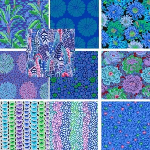 10 Fat Quarters Blues - Spring 2021