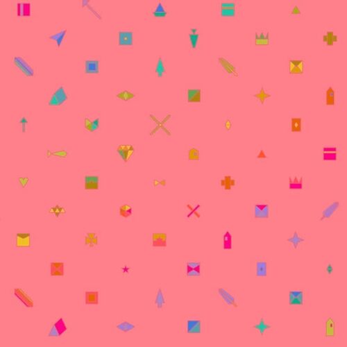 Sun print Trinket Salmon-A9730-E