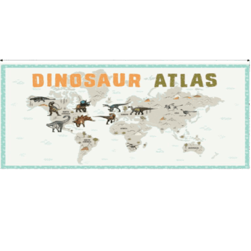 Dinosaur Panel 2713-06.Panel