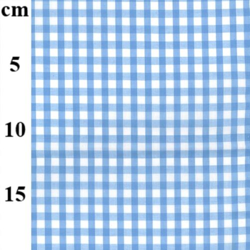 Poly/Cotton Gingham– 1/4” Checks