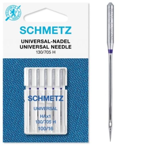 Size 100/16: Schmetz Universal Sewing Machine Needle