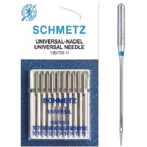 Size 70/10 - 100/16: Schmetz Universal Sewing Machine Needle
