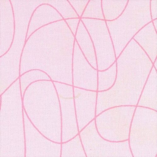 Squiggle Extra Wide Backing Fabric 78560 Col.105 Pink