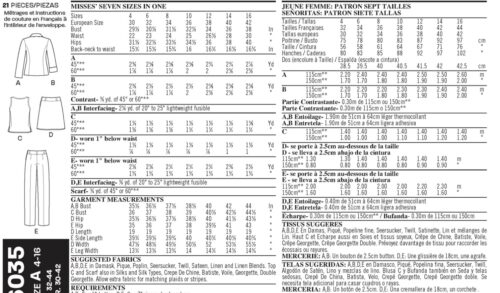 Back6035 New look Pattern