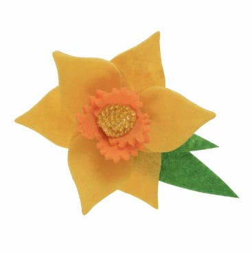 GCK081 Felt Kit Daffodil brooch