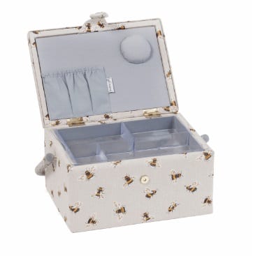 Sewing Box: Medium Size - Bee Design