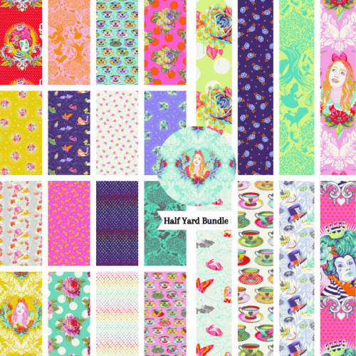 Curiouser & Curiouser Half yard
