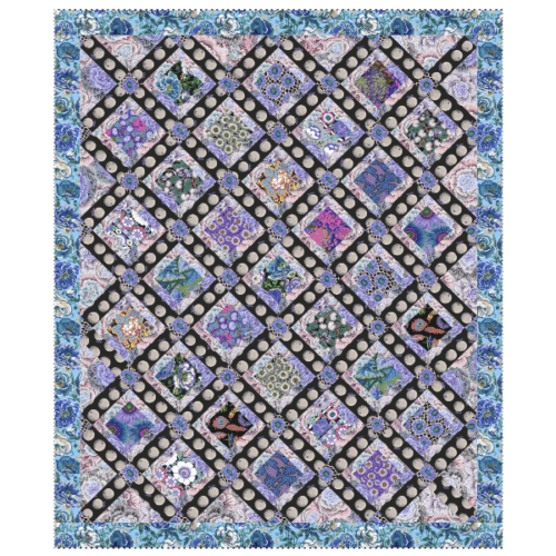 Brassica Orange Quilt Kit