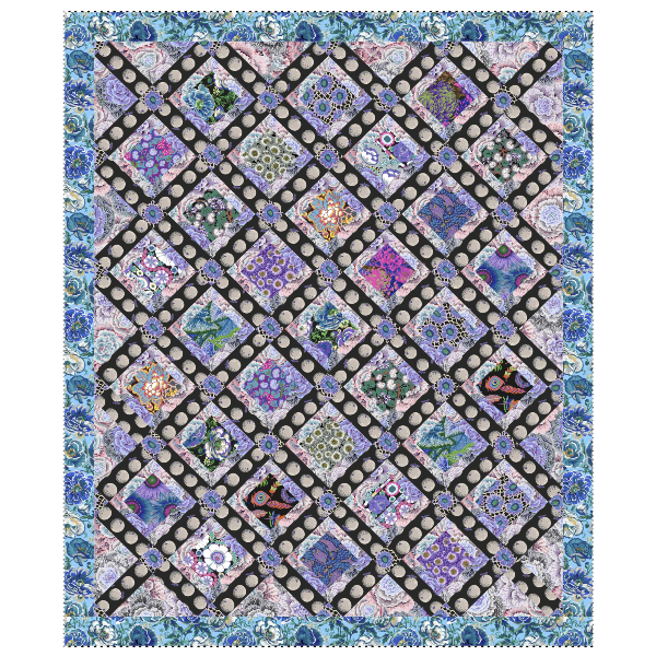 Brassica Orange Quilt Kit