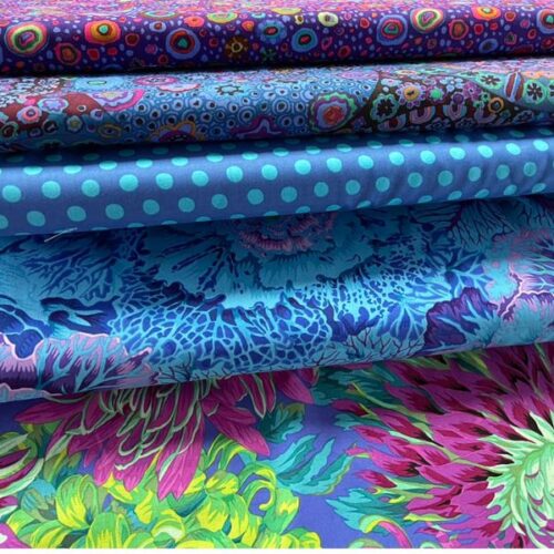 The Blues Fat Quarter Pack (5pcs)