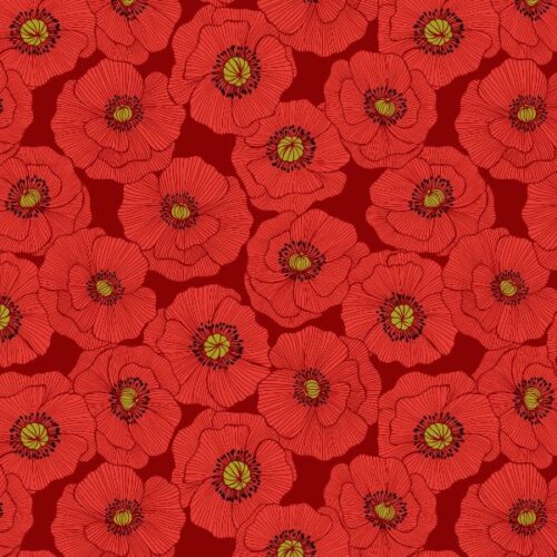 Poppies A554.2 Red