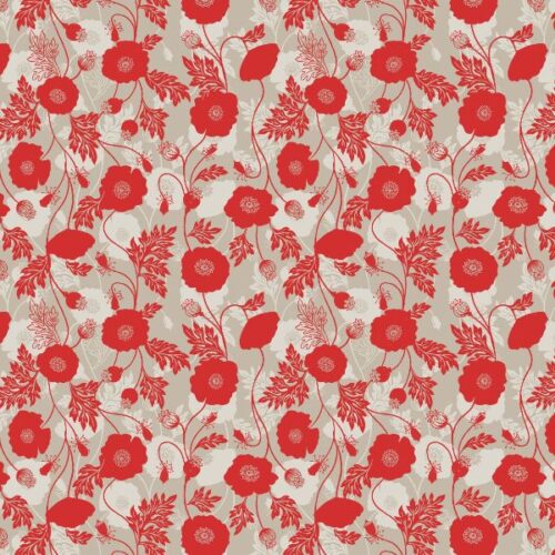 Poppies A555.1 Natural