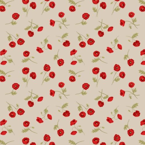 Poppies A556.1 Natural