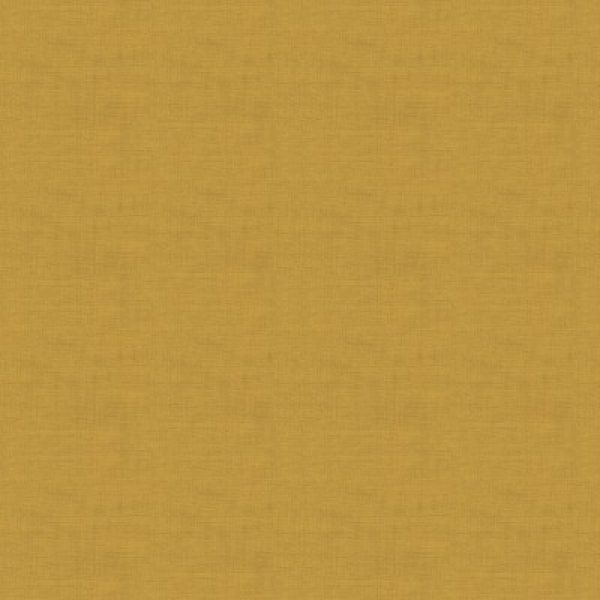 Makower Linen Texture Goldfinch