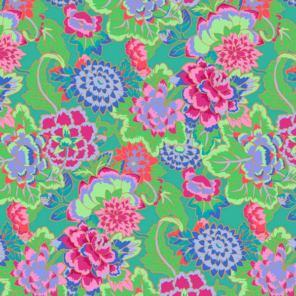 Kaffe Fassett Spring 2022-PWGP046.Aqua