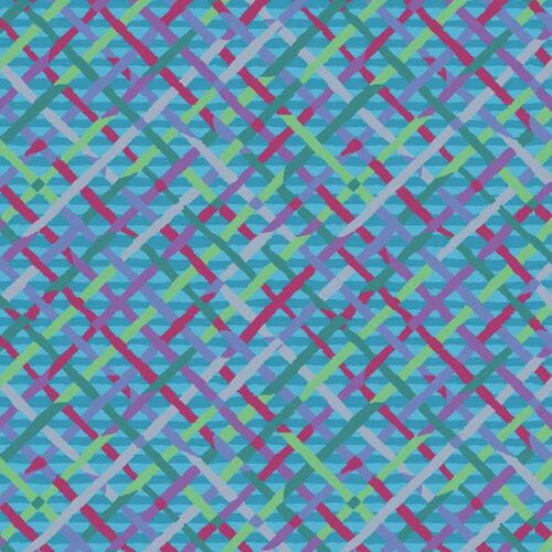 QBBM002.Turquoise Mad Plaid Kaffe Fassett Spring 2022-QBBM002.Turquoise