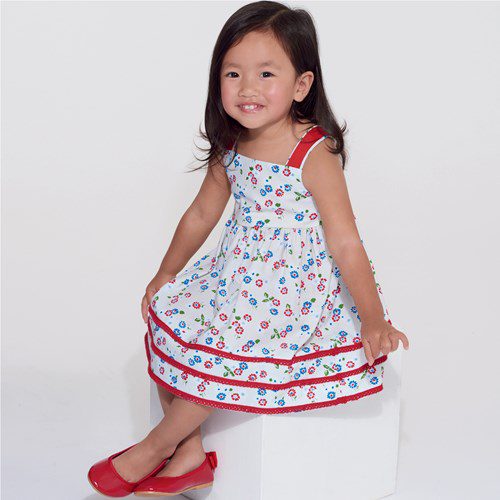 n6610 Childs Dress Pattern