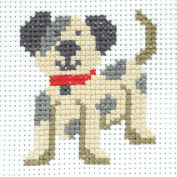 Toby The Dog: Counted Cross Stitch: Anchor 1st Kit