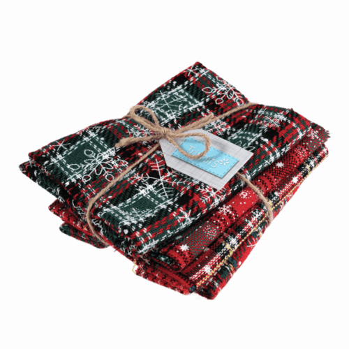 Fat Quarter GTC149-DT Christmas Tartan