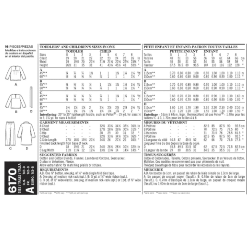 New Look Pattern 6170