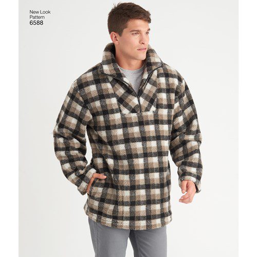 6588 New Look Unisex Top Sewing Pattern 6588: New Look Sewing Pattern