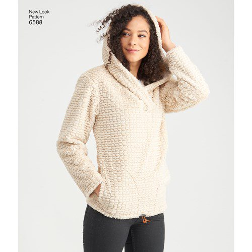 6588 New Look Unisex Top Sewing Pattern 6588: New Look Sewing Pattern