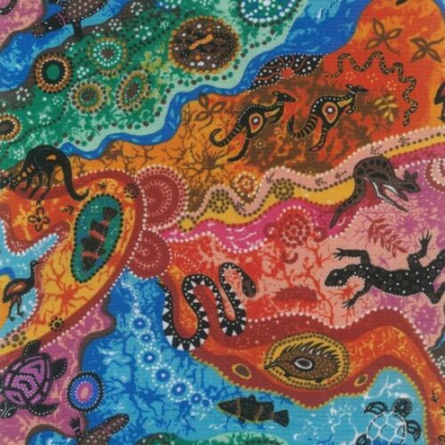 Quilt Backs 78810 Col.101 Lizards