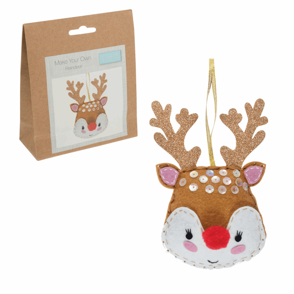 GCK138 Felt Decoration Kit Reindeer