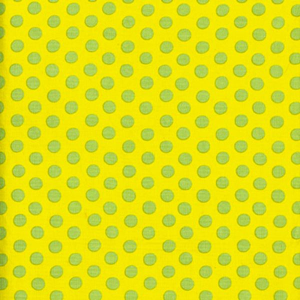 PWGP070.Yellow Spot: Kaffe Fassett Collective