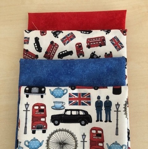 4 Fat Quarter Pack: British (A)