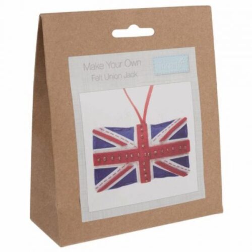 GCK079: Felt Decoration Kit: Union Jack