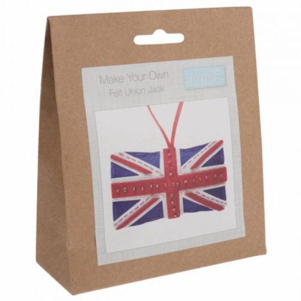 GCK079: Felt Decoration Kit: Union Jack