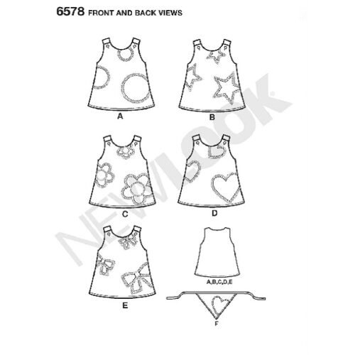 New Look Pattern 6578
