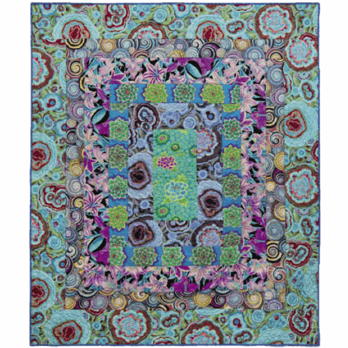 Quilts in Wales Turquoise Dream