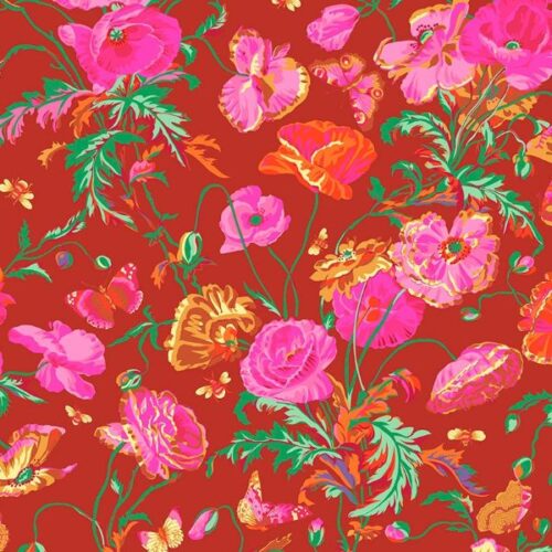 Kaffe Fassett Autumn 2022-PWPJ116.Red