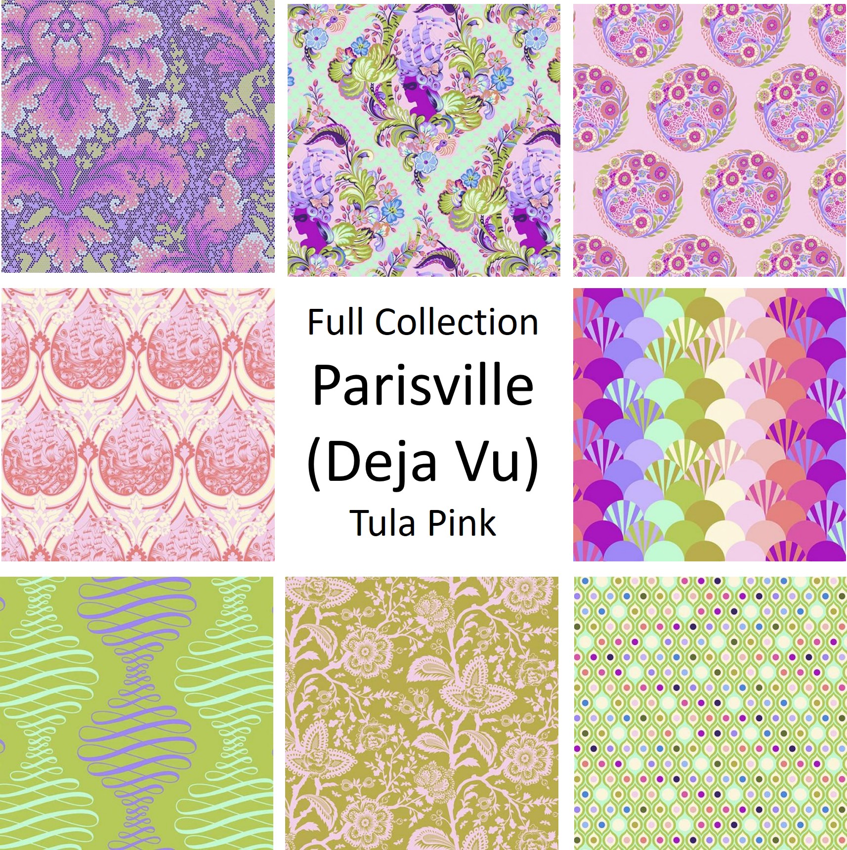 Parisville Fat Quarter Pack Parisville Fat Quarter Pack