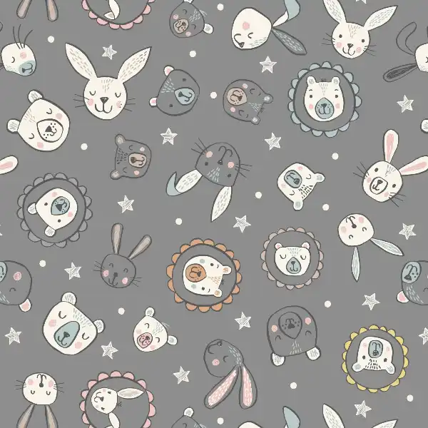 Bella Bunny & Bear A649.3